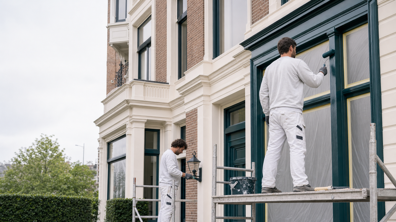 Buitenschilderwerk door Kader